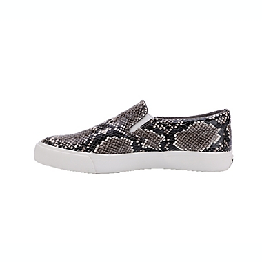 Lamo&reg; Piper Faux Snakeskin Size 9 Women&#39;s Slip-On Shoe in Brown. View a larger version of this product image.