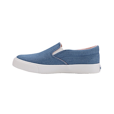 Lamo&reg; Piper Size 8 Women&#39;s Slip-On Shoe in Denim. View a larger version of this product image.