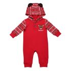 Alternate image 0 for Rudolph&reg; Size 3M Reindeer Antlers Hooded Coverall in Red