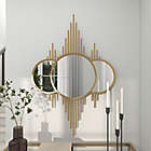 Alternate image 5 for CosmoLiving by Cosmopolitan Rectangular 26.5-Inch x 39-Inch Metal Wall Mirror in Gold