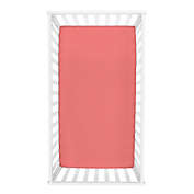 Trend Lab&reg; Flannel Fitted Crib Sheet in Coral