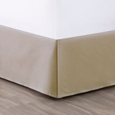 Levtex Home Solid Split Corner Queen Bed Skirt In Natural