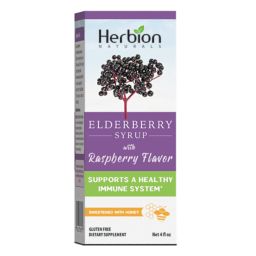 Herbion Naturals® 4 fl.oz. Elderberry Syrup with Raspberry Flavor