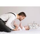 Alternate image 3 for Trend Lab&reg; Ombre Grey Chevron Diaper Caddy