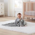 Alternate image 2 for UGG&reg; Dylan Bunny Blanket and Lovey Gift Set in Seal Gray