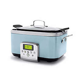 GreenPan™ 6 qt. Slow Cooker in Blue Haze