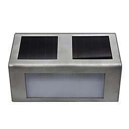 Simply Essential™ Solar Step Light in Silver