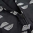 Alternate image 3 for Honest&reg; Size 2T Geo Print Zip-Up Organic Cotton Hooded Jacket in Black/Ivory