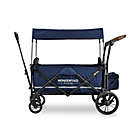 Alternate image 1 for WonderFold Wagon X2 Double Stroller Wagon in Navy