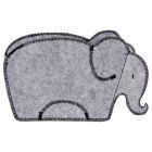 Alternate image 3 for My Tiny Moments&reg; 5-Piece Elephant Shaped Gift Set in Grey
