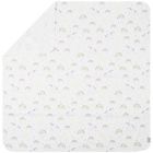 Alternate image 2 for My Tiny Moments&reg; Unicorn 2-Piece Swaddle Blanket and Plush Animal Toy Gift Set in White