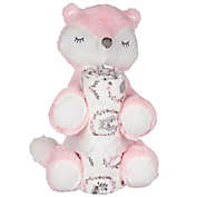 My Tiny Moments&reg; Fox 2-Piece Swaddle Blanket and Plush Animal Toy Gift Set in Pink