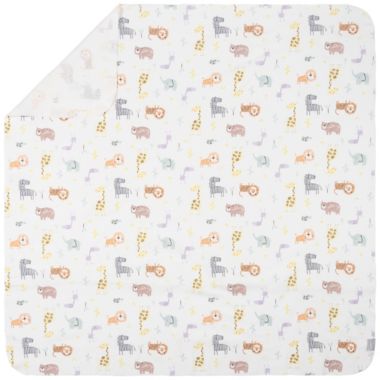 My Tiny Moments&reg; Lion 2-Piece Swaddle Blanket and Plush Animal Toy Gift Set in Brown. View a larger version of this product image.