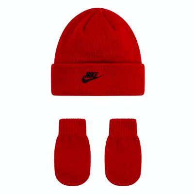 Nike&reg; 2-Piece Futura Knit Beanie and Glove Set