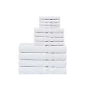 Simply Essential&trade; Solid 12-Piece Bath Towel Set in Bright White