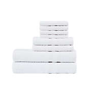 Simply Essential&trade; Solid 8-Piece Bath Towel Set in Bright White