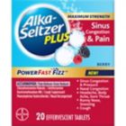 Alternate image 0 for Alka-Seltzer Plus&reg; 20-Count Congestion &amp; Pain PowerFast Fizz&trade; Tablets