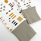 Alternate image 3 for Honest&reg; Size 3T 4-Piece Stripes/Mountains Long Sleeve PJ Set in Grey/Multi