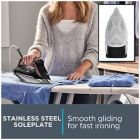 Alternate image 4 for Rowenta&reg; Pro Master Xcel DW8370 Steam Iron in Black