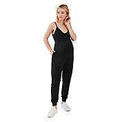 A Pea in the Pod&reg; X-Small  Luxe Maternity Jumpsuit in Black