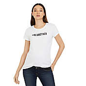 A Pea in the Pod&reg; LUXEssentials #BEAMOTHER Graphic Tee in White