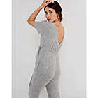 Alternate image 5 for A Pea in the Pod&reg; Small Reversible Super Soft Maternity Jumpsuit in Grey