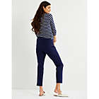 Alternate image 6 for A Pea in the Pod Medium Curie Side Panel Slim Ankle Maternity Pant in Navy