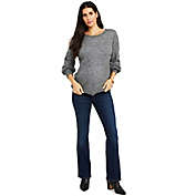 Motherhood Maternity Small Bootcut Stretch Secret Fit Belly Maternity Jeans in Blue