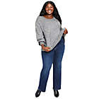 Alternate image 0 for Motherhood Maternity 2X Plus Side Stretch Bootcut Secret Fit Belly Maternity Jeans in Blue