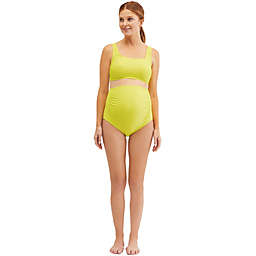 Motherhood Maternity® Beach Bump™ Small 2-Piece Bikini Swimsuit Set in Lime