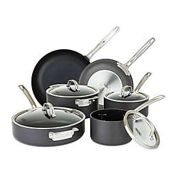 Viking® Hard Anodized Nonstick 10-Piece Cookware Set in Black