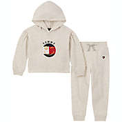 Tommy Hilfiger&reg; 2-Piece Winking Logo Hoodie and Jogger Pant Set in Heather Oat