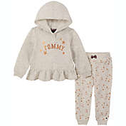 Tommy Hilfiger&reg; 2-Piece Star Hoodie and Jogger Pant Set in Heather Oat