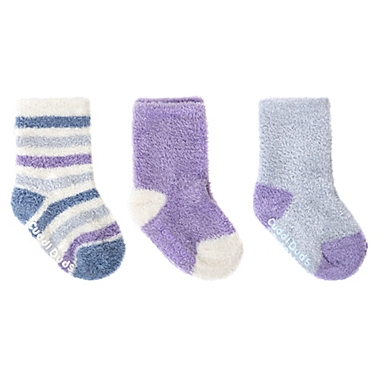 Cuddl Duds&reg; 12-24M 3-Pack Baby Cozy Crew Socks in Tempest. View a larger version of this product image.