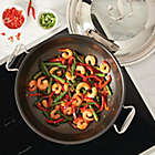 Alternate image 4 for Circulon&reg; SteelShield&trade; Clad Stainless Steel 12-Inch Wok with Lid