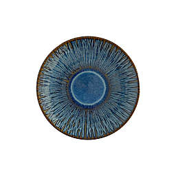 Carmel Ceramica Stillwater Azul Appetizer Plate in Dark Blue