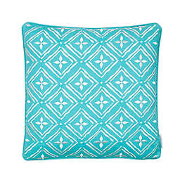 Levtex Home Arielle Embroidered Geo Square Throw Pillow
