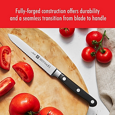 ZWILLING Professional "S" 7-Piece Kitchen Knife Block Set in Black. View a larger version of this product image.