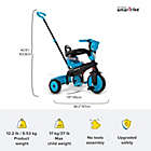Alternate image 1 for smarTrike&trade; Breeze Tricycle in Blue/Black