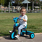 Alternate image 4 for smarTrike&trade; Breeze Tricycle in Blue/Black