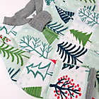 Alternate image 2 for Honest&reg; Feeling Pine Organic Cotton Footed Pajama in White/Sage