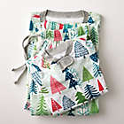 Alternate image 5 for Honest&reg; Kids Small 2-Piece Holiday Fam Jams Organic Cotton Pajama Set in White/Sage