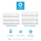 Alternate image 18 for Nestwell&reg; Hygro Cotton Solid 6-Piece Towel Set in White