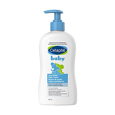 Cetaphil&reg; 13.5 oz. Baby Shea Butter Daily Lotion. View a larger version of this product image.