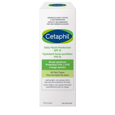 Cetaphil&reg; 120 ml Daily Facial Moisturizer SPF15