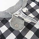 Alternate image 2 for The Honest Company&reg; Size 3-6M Buffalo Check Organic Cotton Christmas Footed Pajama