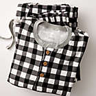 Alternate image 5 for The Honest Company&reg; 2-Piece Buffalo Check Organic Cotton Christmas Pajama Set in Black/White
