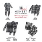 Alternate image 3 for The Honest Company&reg; Women's X-Small 2-Piece Buffalo Check Organic Cotton Pajama Set