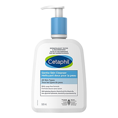 Cetaphil&reg; 500 ml Gentle Skin Cleanser. View a larger version of this product image.
