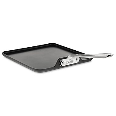 All-Clad B1 Nonstick Hard Anodized 11-Inch Flat Square Griddle. View a larger version of this product image.